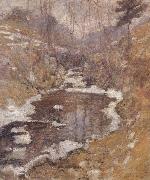 John Henry Twachtman Hemlock Pool oil painting